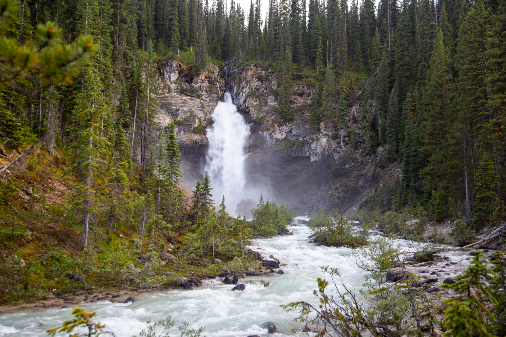 Day 1 Laughing and Twin Falls Yoho NP – Boot Wreckers